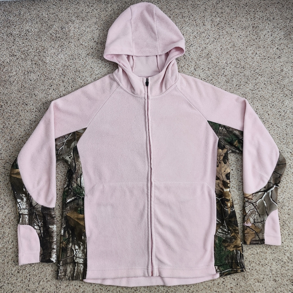 Gamehide Pink and Camouflage Fleece Jacket